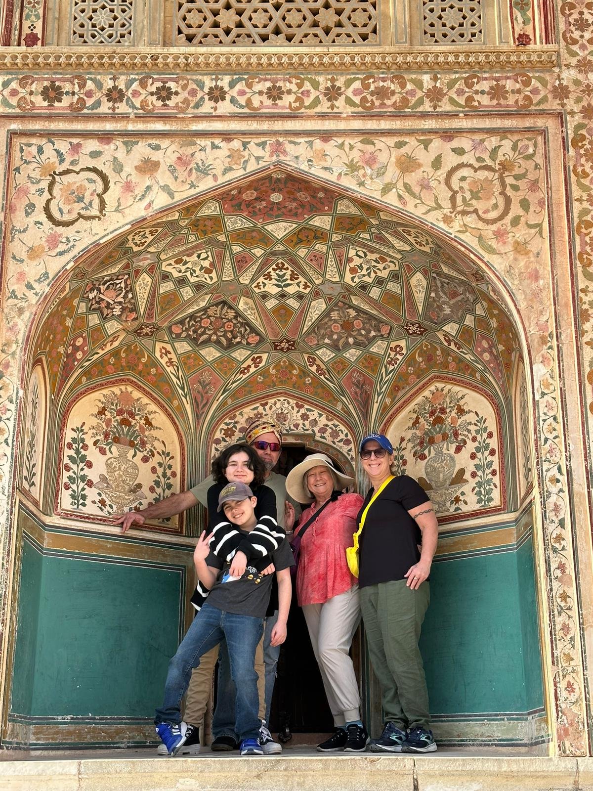 Amber Fort Jaipur visited on a Greet Travel tour