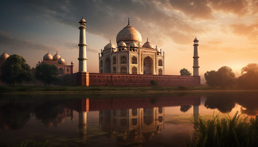 Taj Mahal Sunrise Tour By Car From Delhi