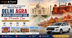 Delhi Agra Mathura Vrindavan Tour by Private Car